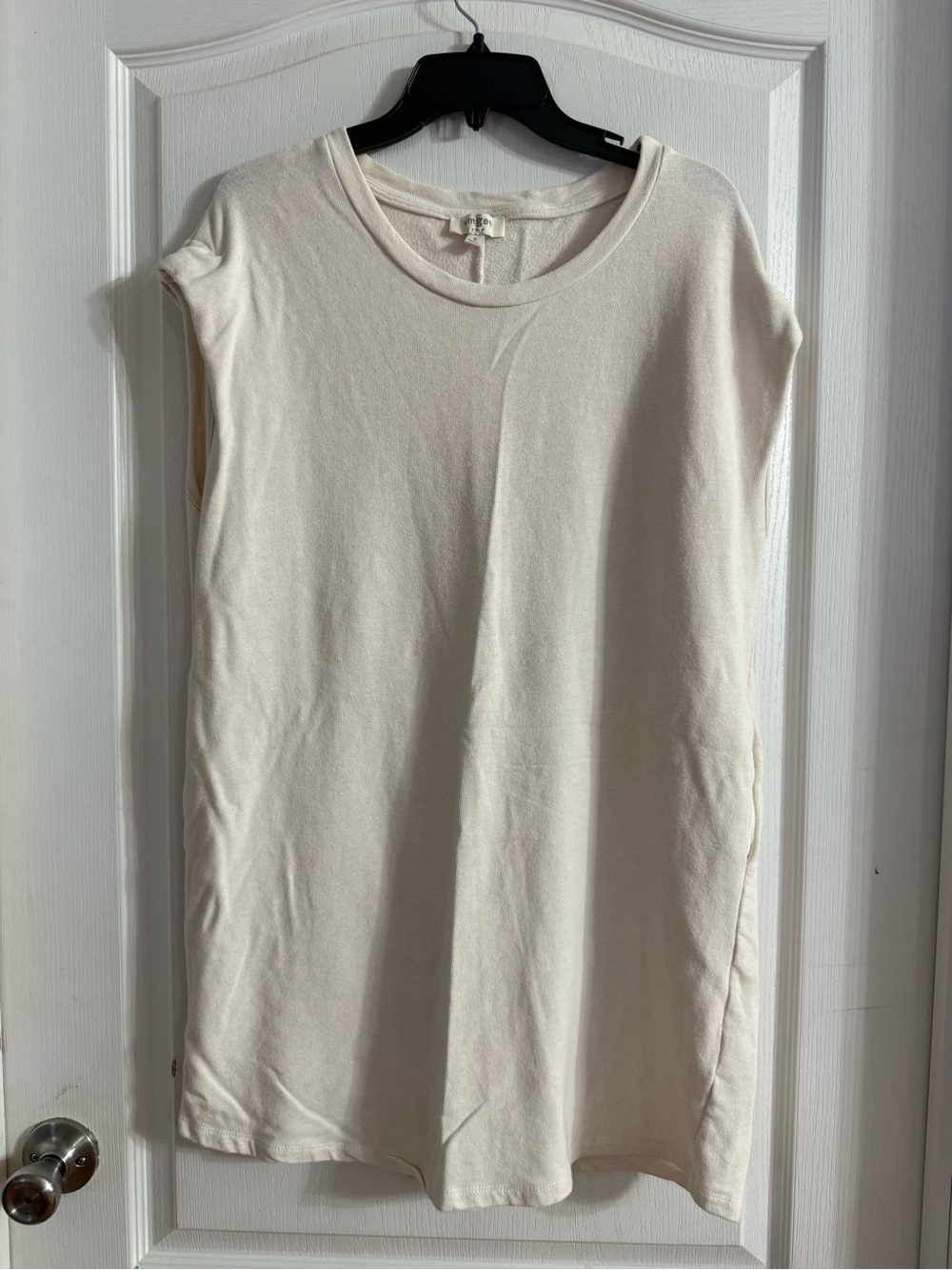 Umgee Women’s Cream Shift Boho Dress Sz M. AG-252